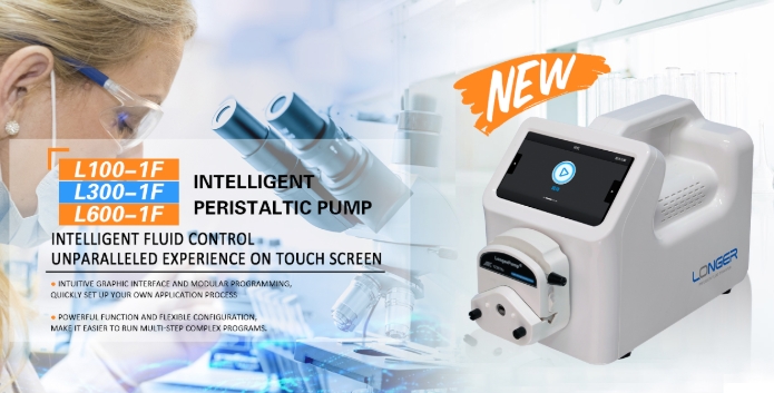 New Intelligent Peristaltic Pump L300-1F/L600-1F from Longerpump Offer Accurate And Higher Flow Rate